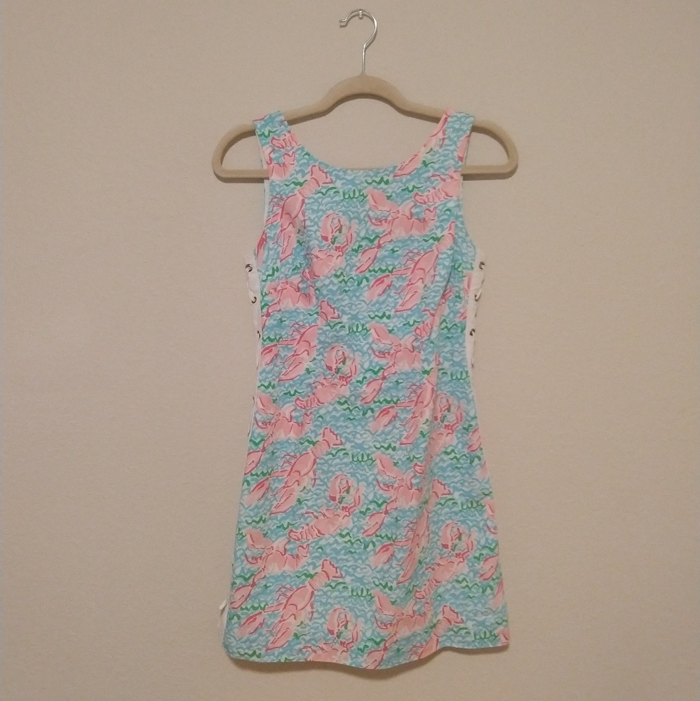 Lilly Pulitzer lobstah roll dress size 0
